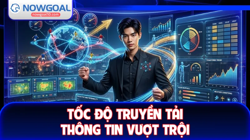 Tốc độ truyền tải thông tin vượt trội, giúp người hâm mộ theo dõi nhanh chóng Tốc độ truyền tải thông tin vượt trội, giúp người hâm mộ theo dõi nhanh chóng